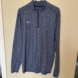 Nike Blue Quarter-Zip Pullover